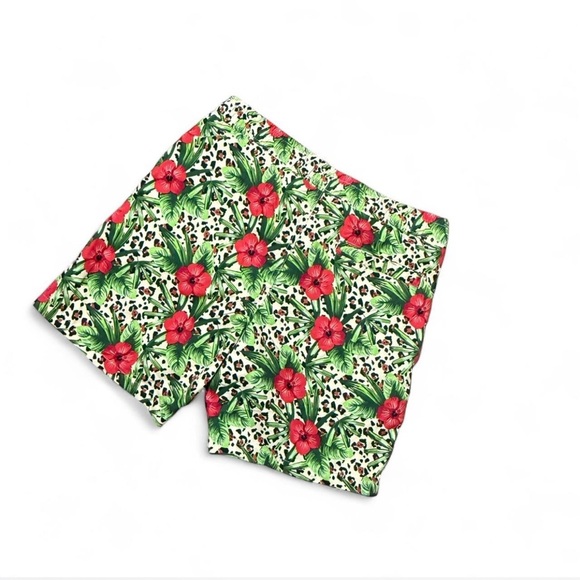 Surf Society Mens Swim Board Shorts Size Medium Floral Tropical Style Summer - Picture 3 of 4